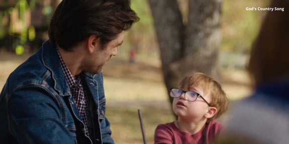 father talking to son god's country song