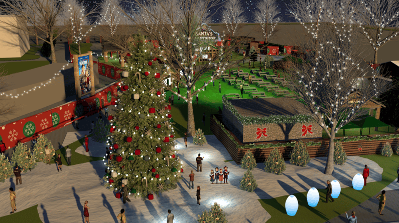 great american family christmas festival rendering 1