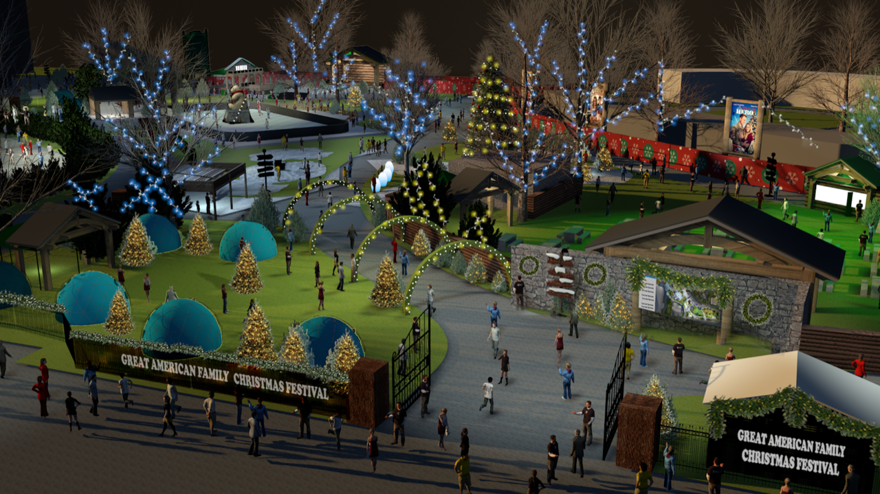 great american family christmas festival rendering 3